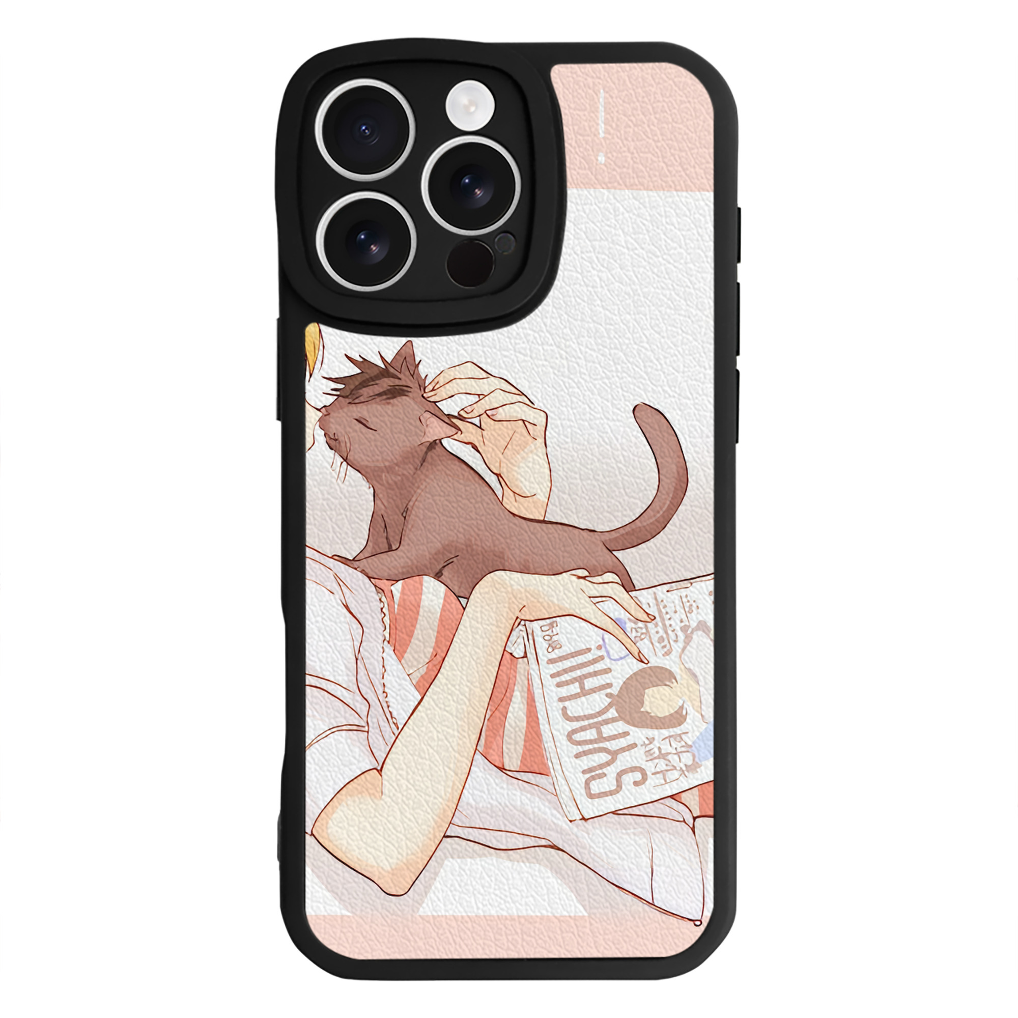 （画像用） ハイキュー!! Haikyu!! 【iPhone 16シリーズ対応】シリコンスマホケース（レザー調） 材質：シリコン
